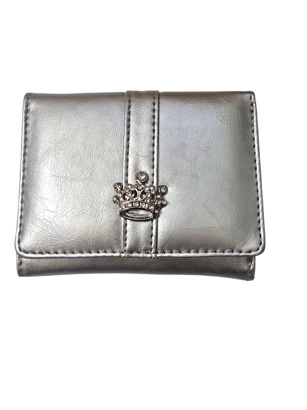 Crown Wallet Silver